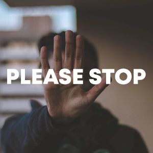PLEASE STOP cover