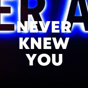 Never Knew You cover