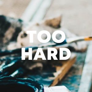 Too Hard cover