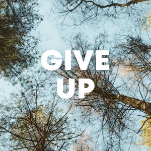 Give Up cover