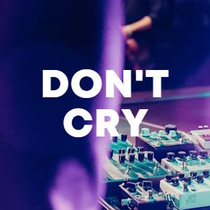 Don't Cry cover