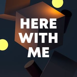 Here With Me cover