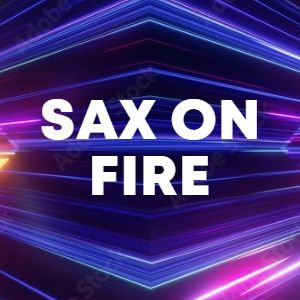 SAX ON FIRE cover
