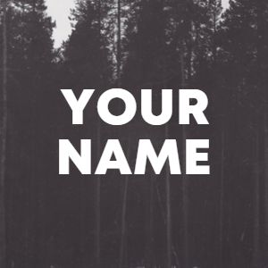 Your Name cover