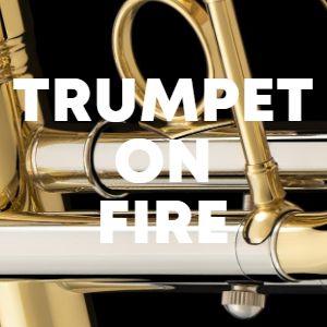 TRUMPET ON FIRE cover